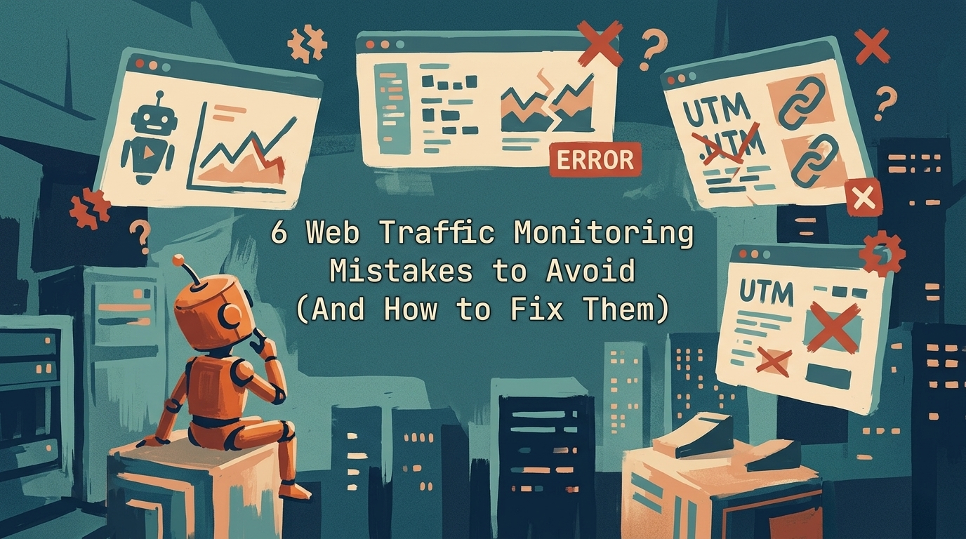 6 Web Traffic Monitoring Mistakes to Avoid (And How to Fix Them)