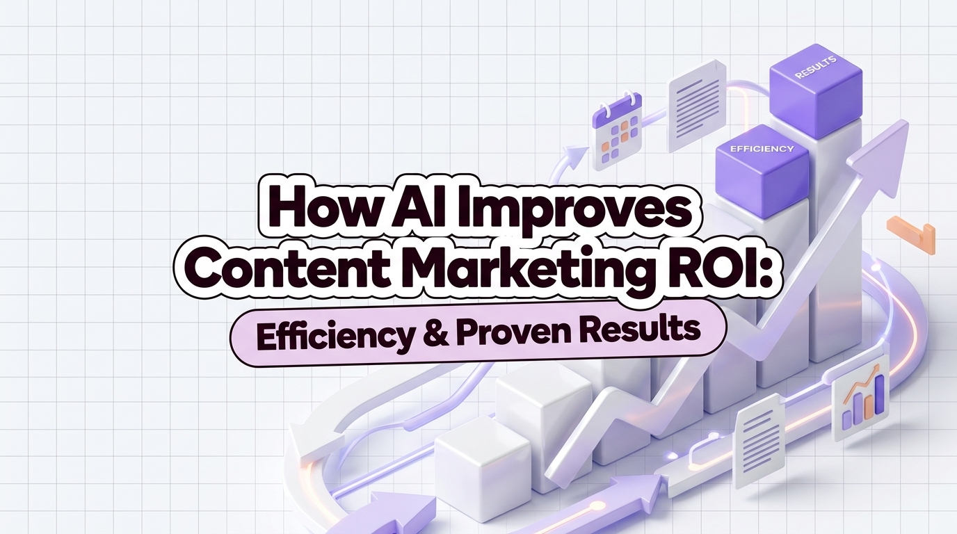 How AI Improves Content Marketing ROI: Efficiency & Proven Results