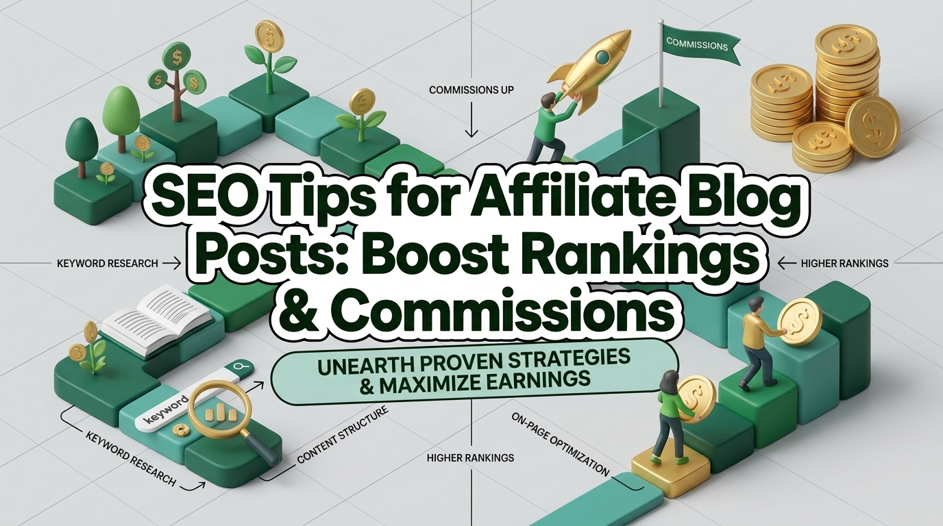 SEO Tips for Affiliate Blog Posts: Boost Rankings & Commissions