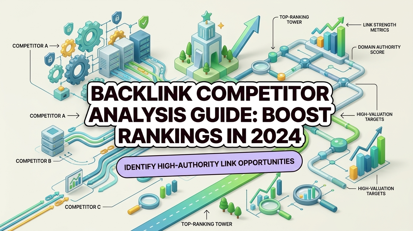 Backlink Competitor Analysis Guide: Boost Rankings in 2024