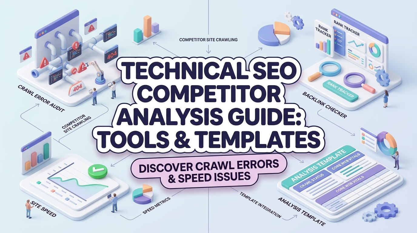 Technical SEO Competitor Analysis Guide: Tools & Templates