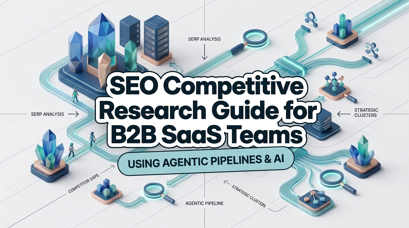 SEO Competitive Research Guide for B2B SaaS Teams