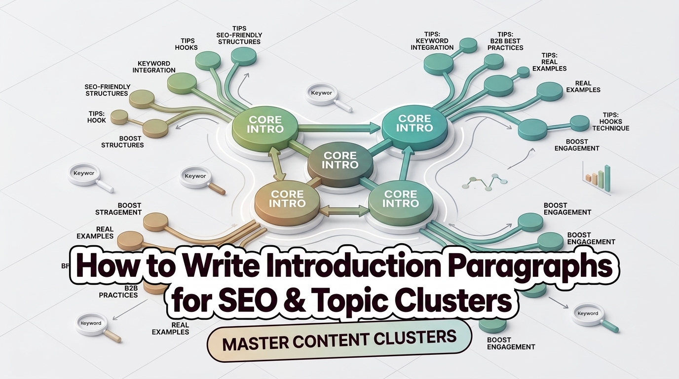 How to Write Introduction Paragraphs for SEO & Topic Clusters