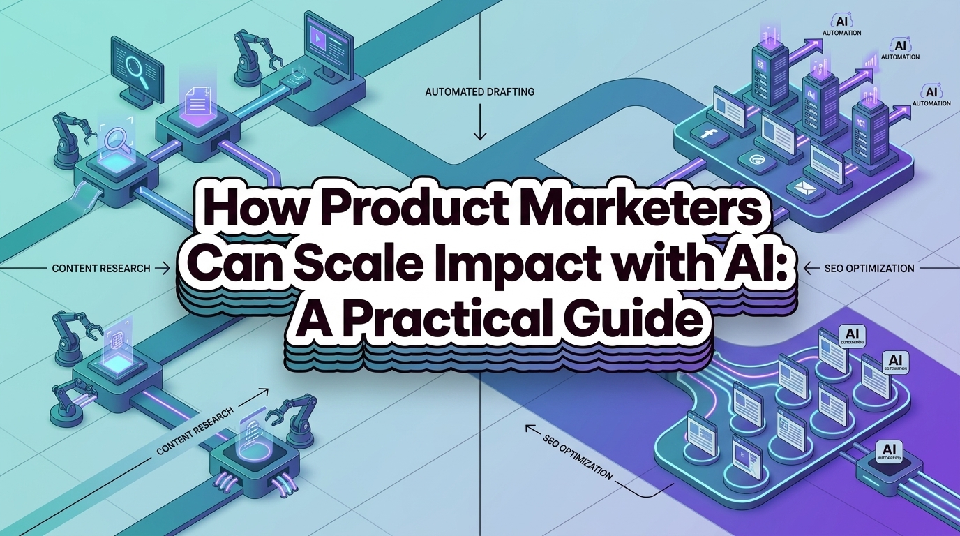 How Product Marketers Can Scale Impact with AI: A Practical Guide