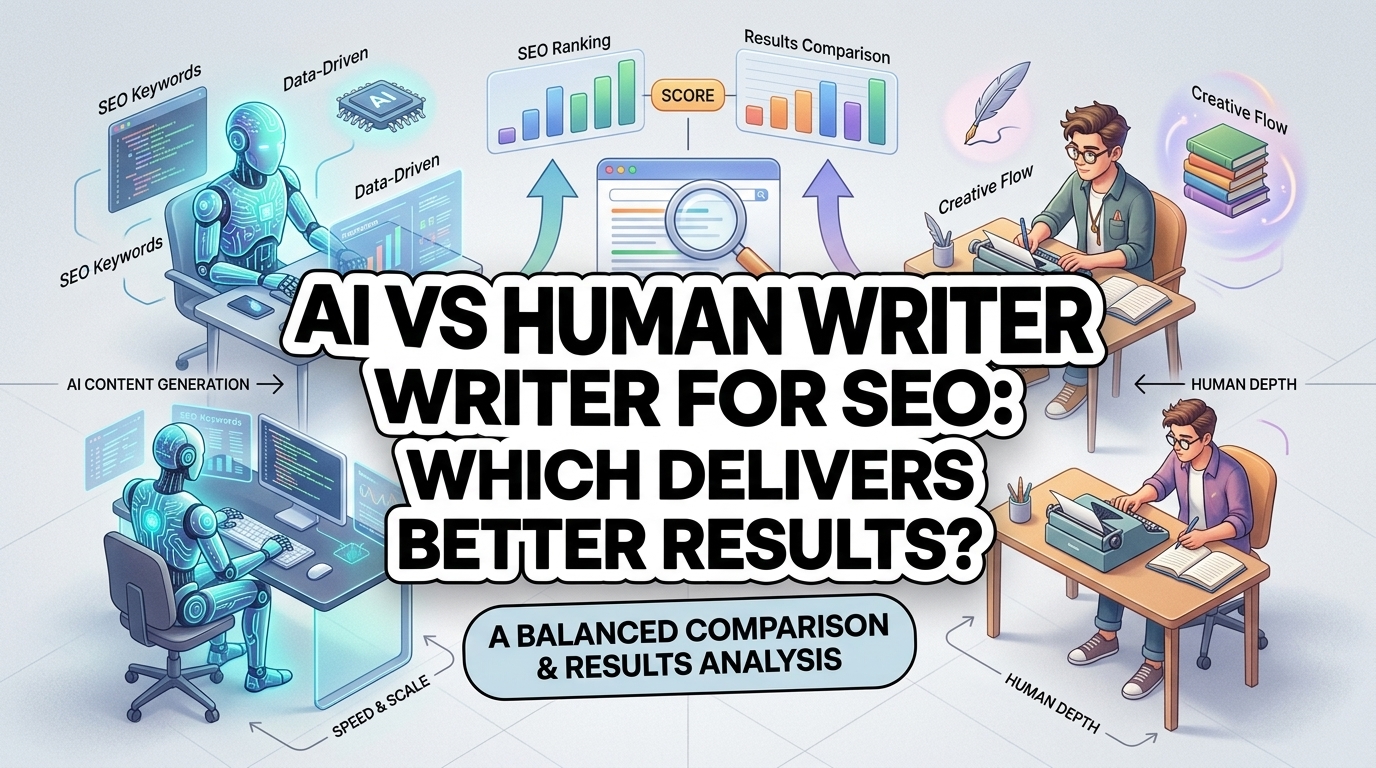 AI vs Human Writer for SEO: Which Delivers Better Results?